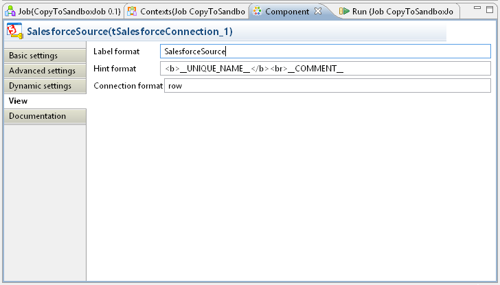 talend salesforce connection 2