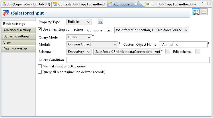 tsalesforce input animal